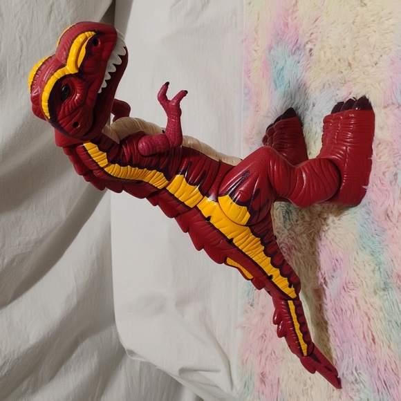 Fisher Price Motorized Roaring 🦖 T-Rex Dinosaur See Video 2005